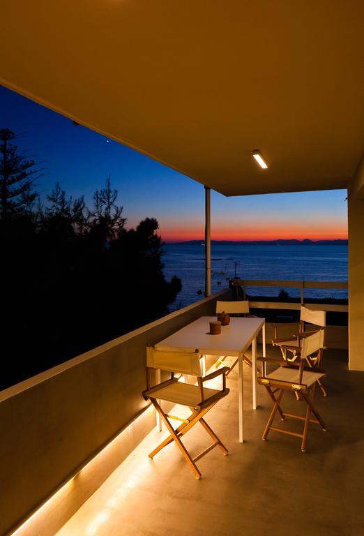 Saronida Summer Studio With Breathtaking View Lagonisi Exteriör bild