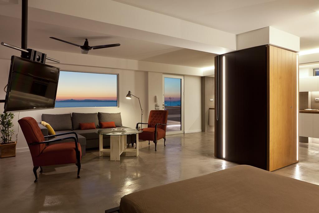 Saronida Summer Studio With Breathtaking View Lagonisi Exteriör bild