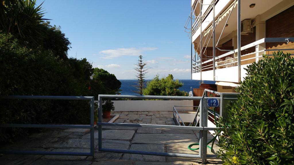 Saronida Summer Studio With Breathtaking View Lagonisi Exteriör bild
