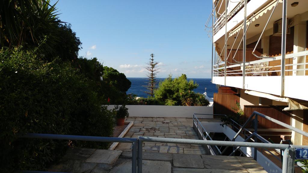 Saronida Summer Studio With Breathtaking View Lagonisi Exteriör bild