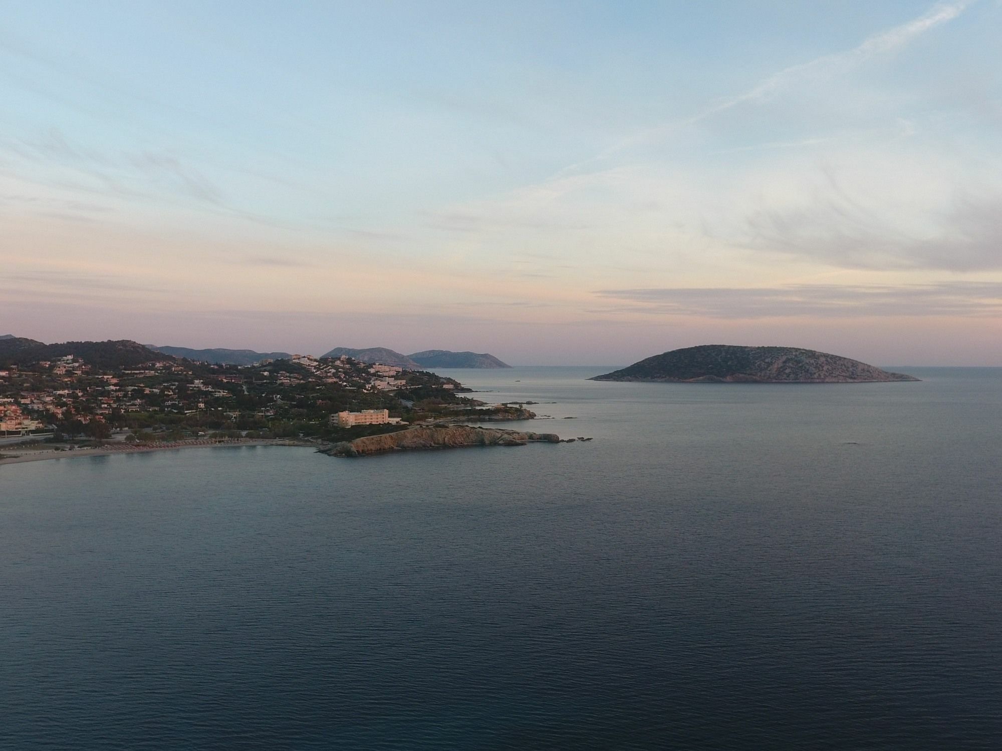Saronida Summer Studio With Breathtaking View Lagonisi Exteriör bild